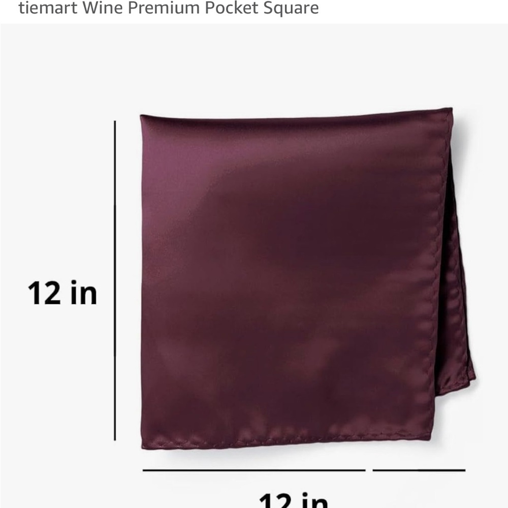 Wine Pocket Square